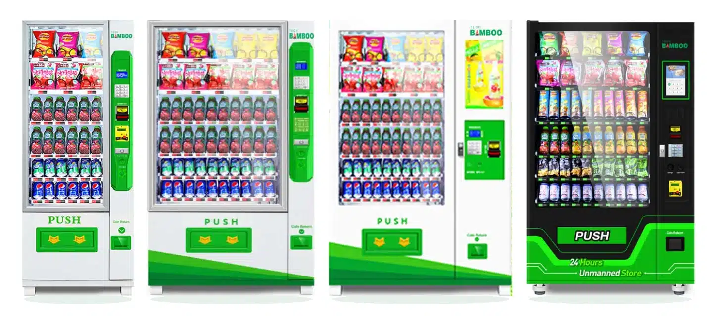 Các dòng máy bán hàng tự động BambooTech có thể triển khai theo hình thức hợp tác